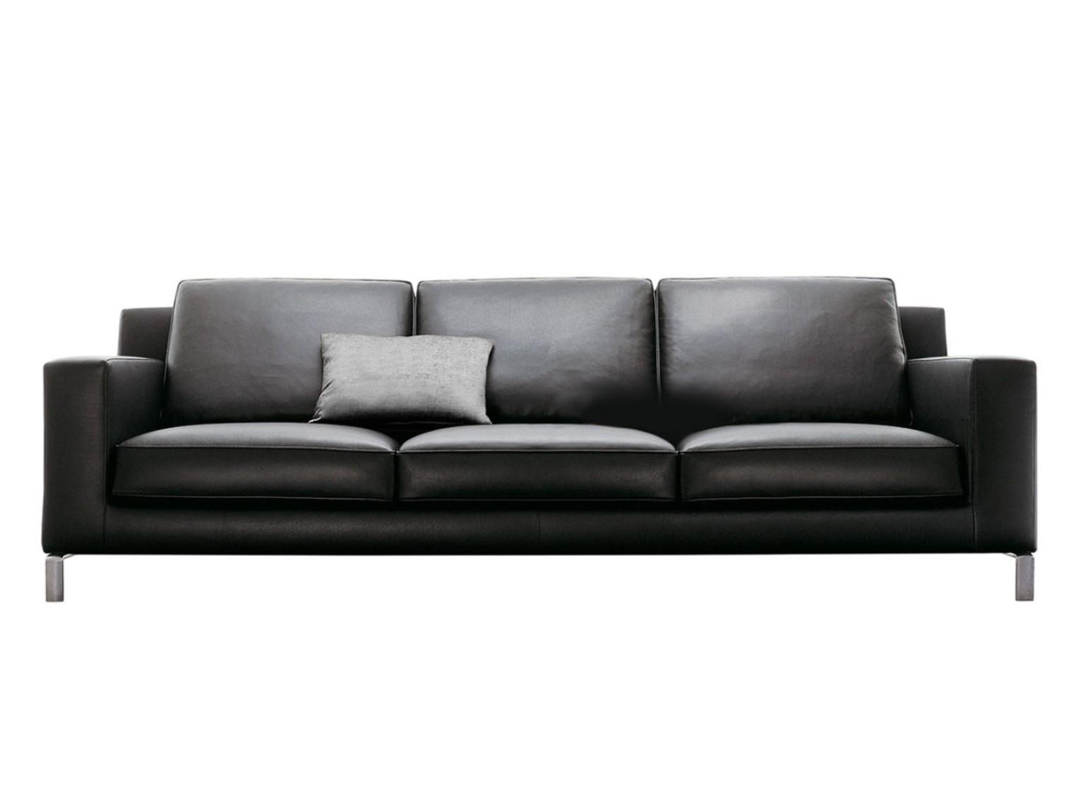 LIDO 3 seater leather sofa