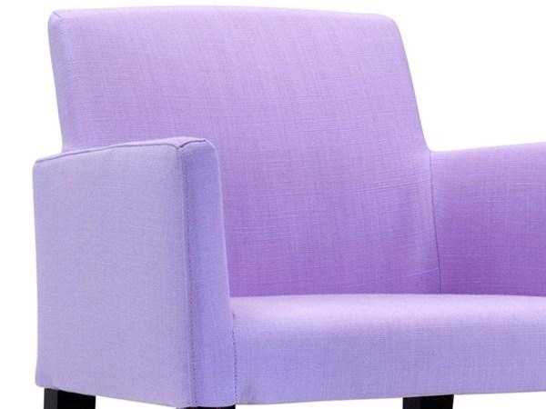 BIBIANA Upholstered fabric easy chair