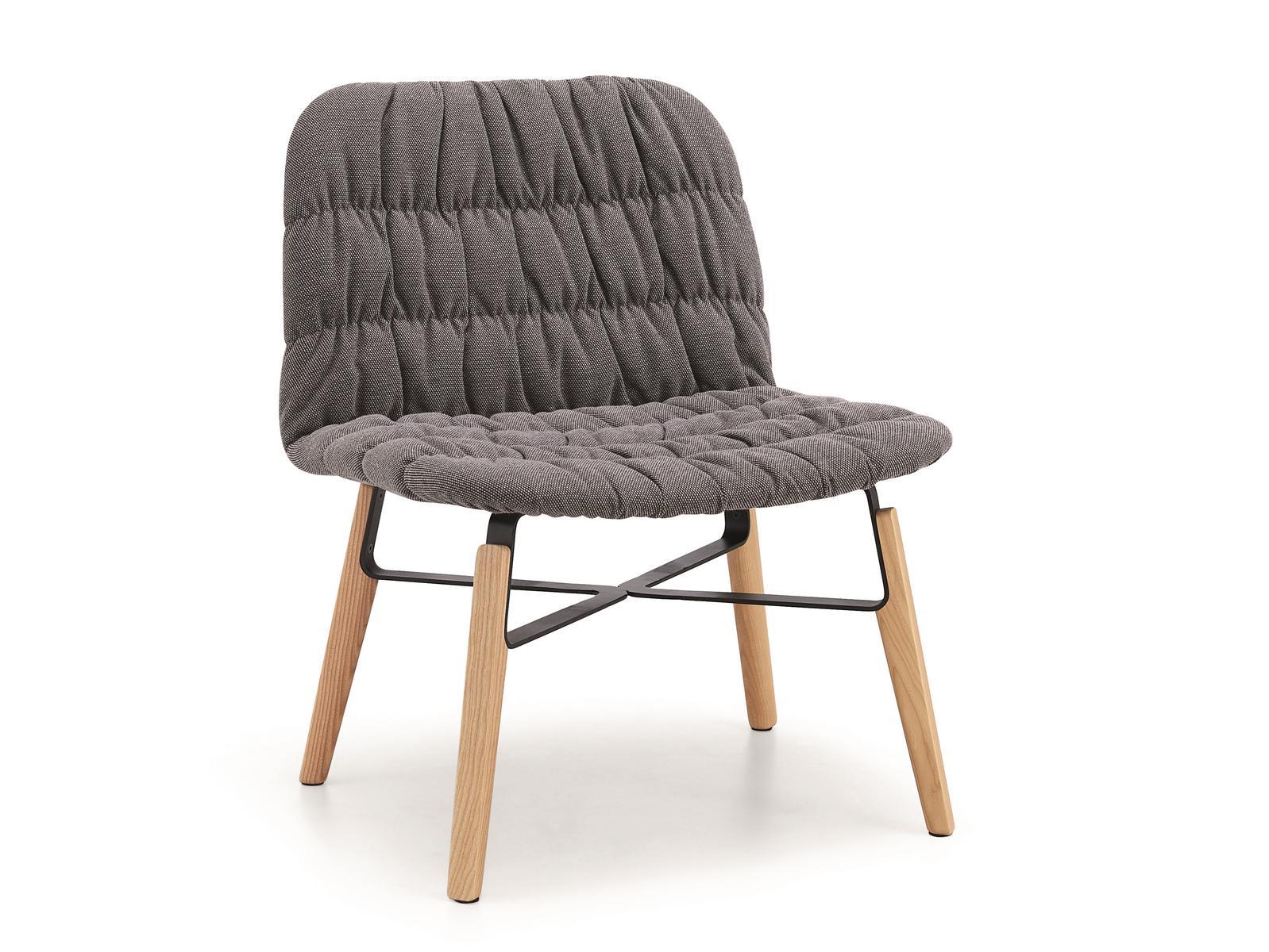LIÙ AT ML Upholstered fabric armchair