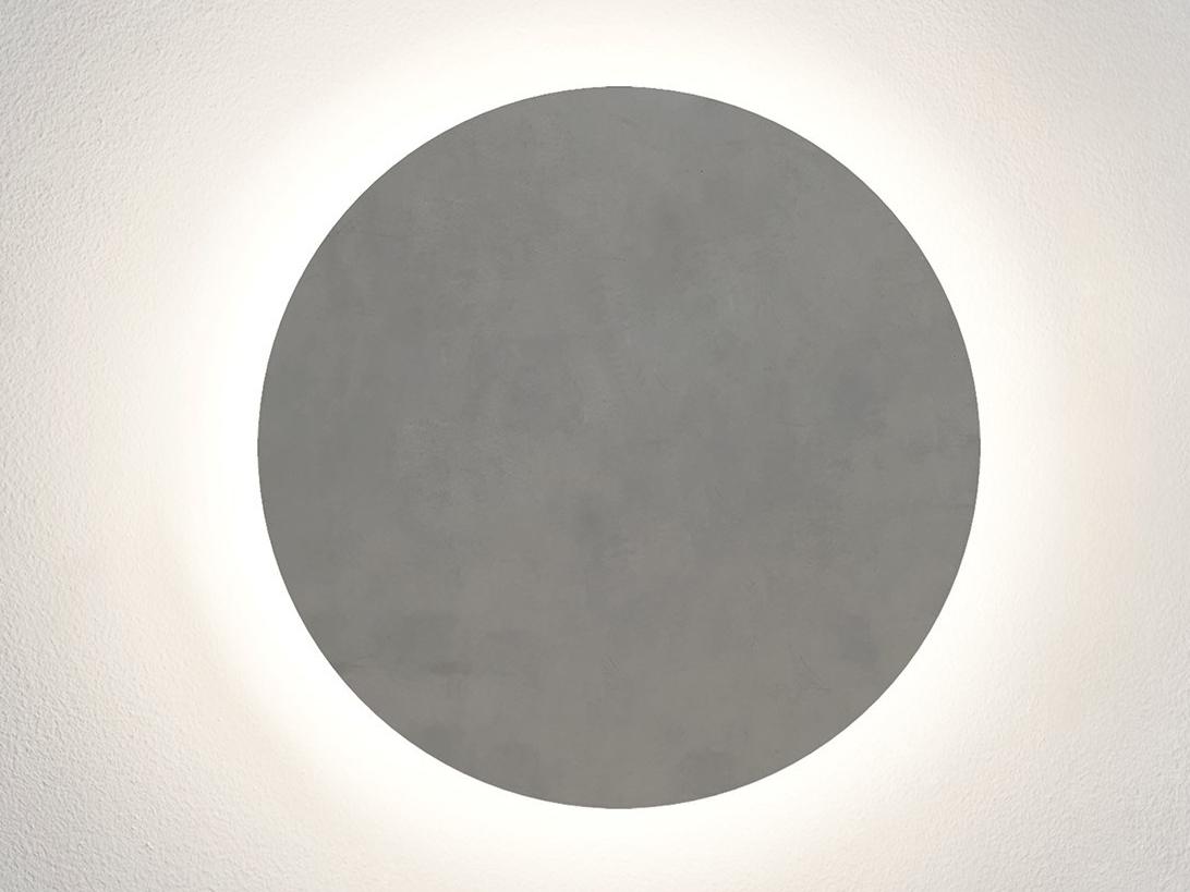 ECLIPSE ROUND 300 LED cement wall lamp