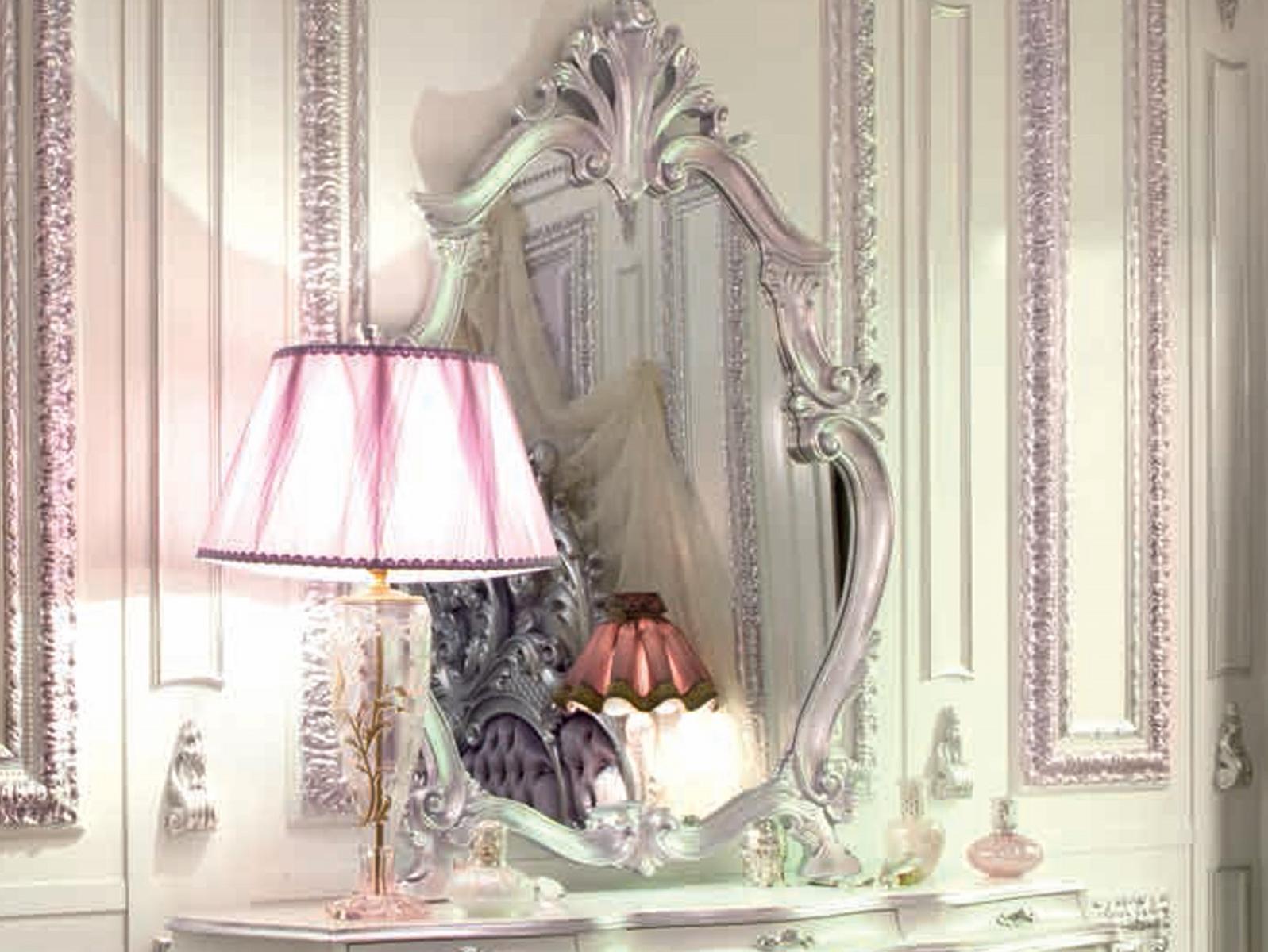 14661 Oval wall-mounted mirror