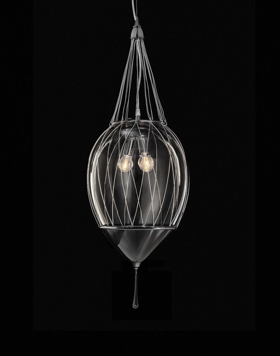 TANGO Blown glass pendant lamp
