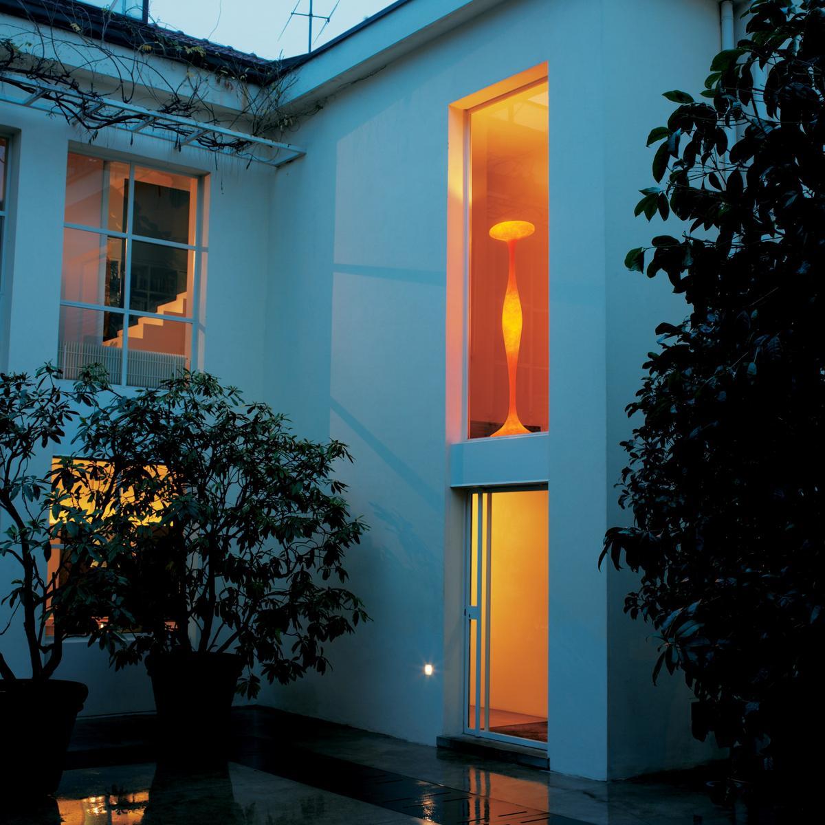 E.T.A. Fiberglass floor lamp with dimmer