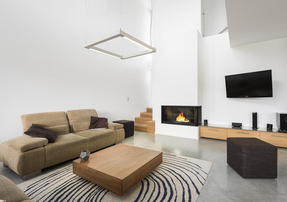 OPEN GRILL Plastic pendant lamp in a contemporary style