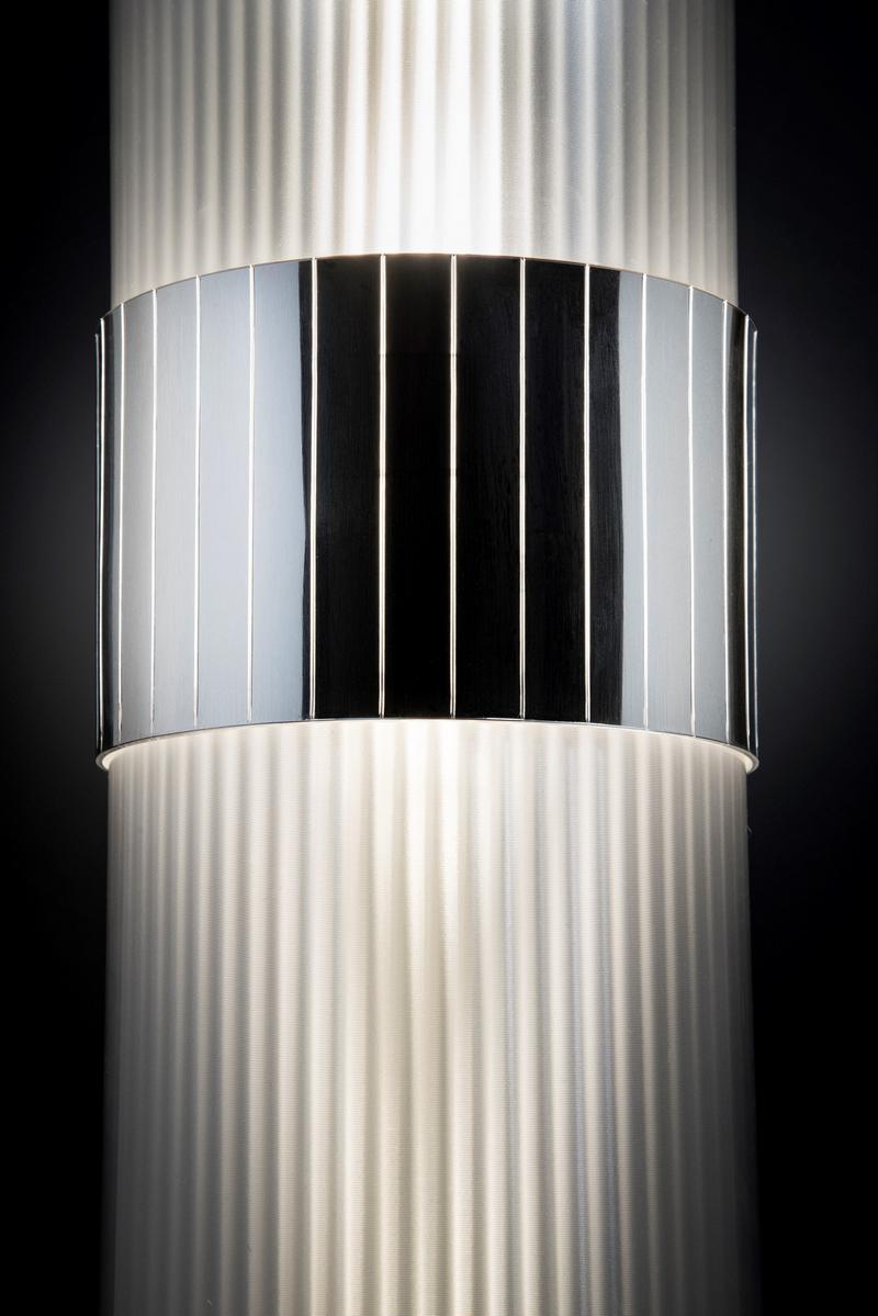 LA LOLLO Floor lamp in Lentiflex® and Cristalflex®