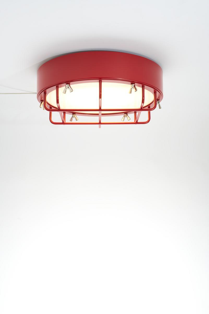 CANTIERE Direct light iron ceiling light