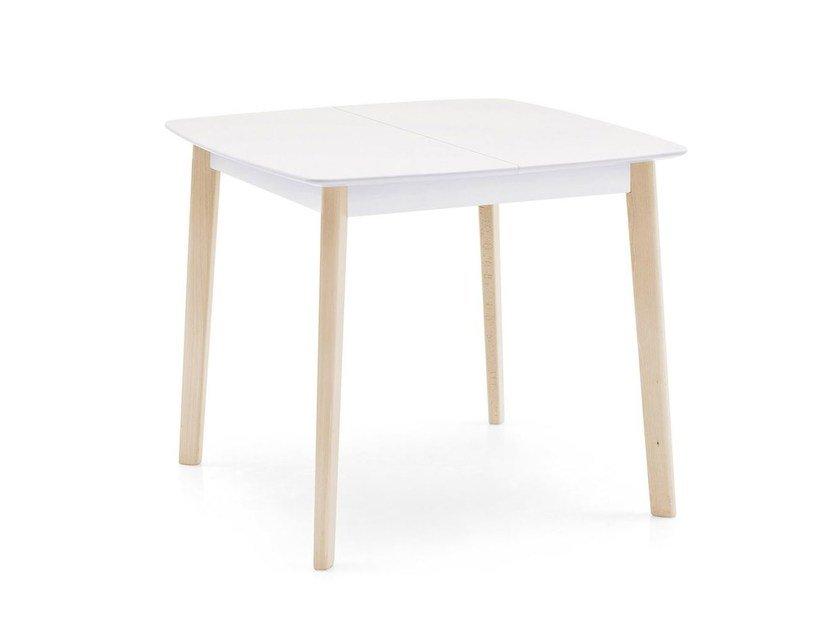 CREAM Extending wooden table