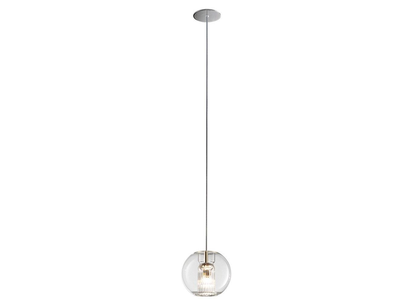 FAIRY S LED Borosilicate glass pendant lamp