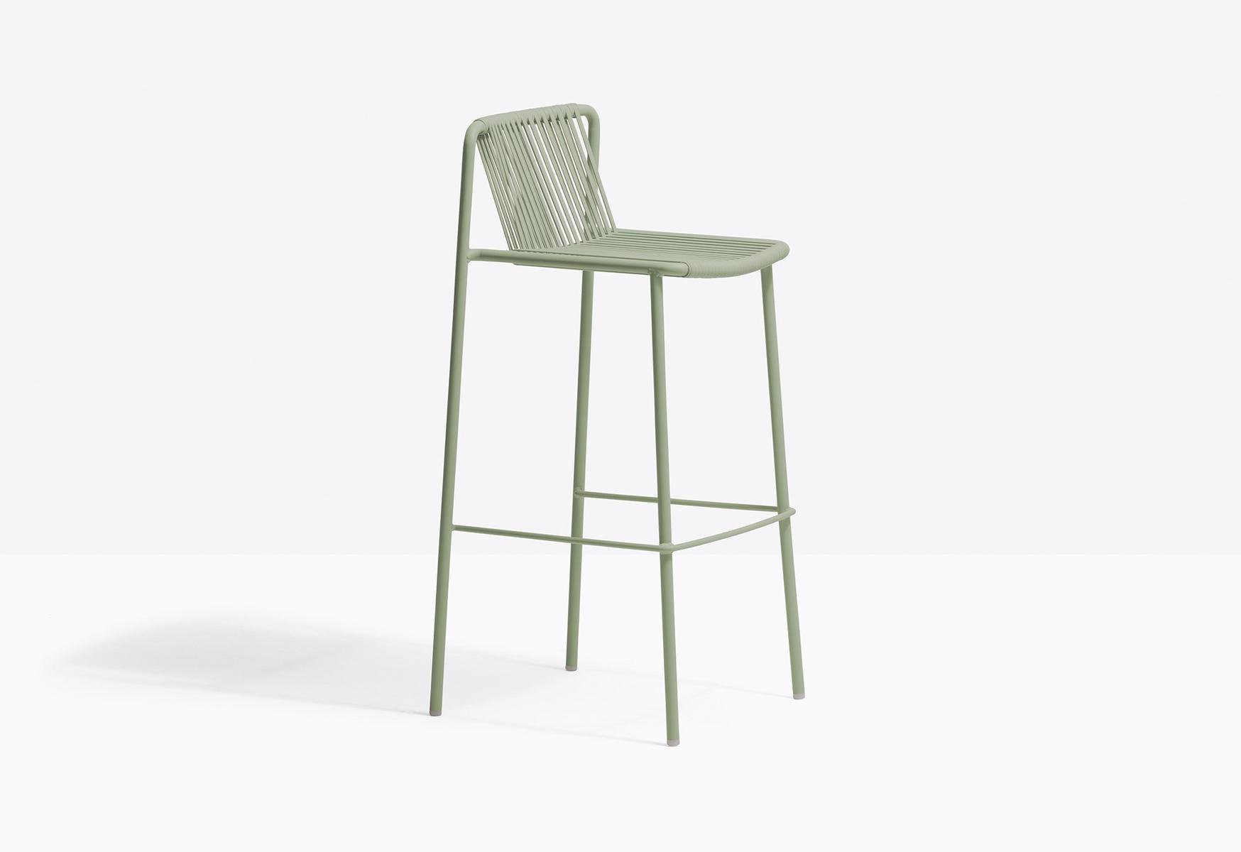 TRIBECA 3668 Powder coated steel garden stool