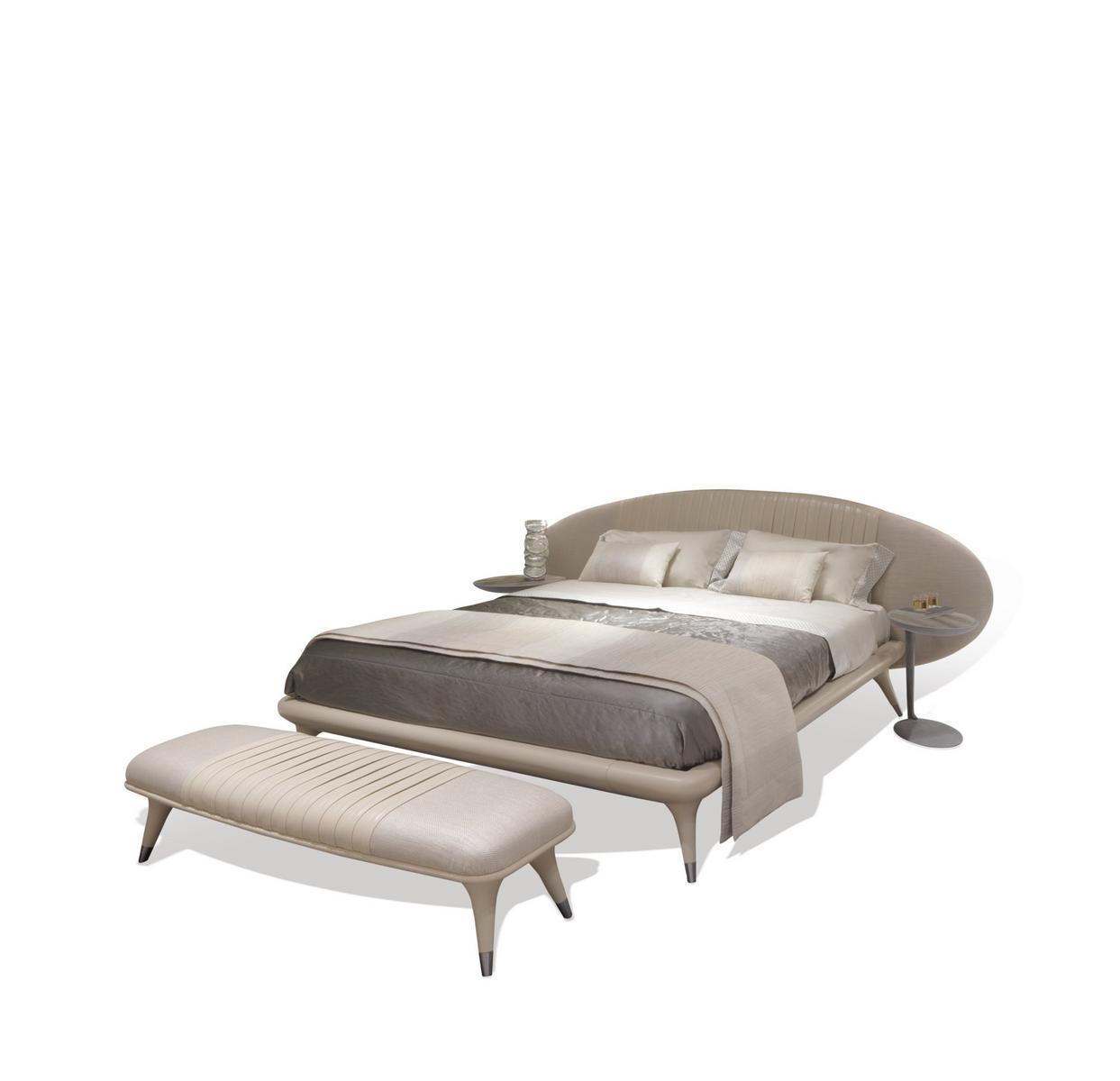PRINCESS Upholstered fabric bench
