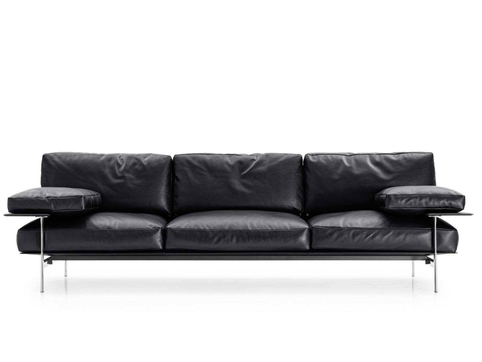 DIESIS 40 3 seater leather sofa
