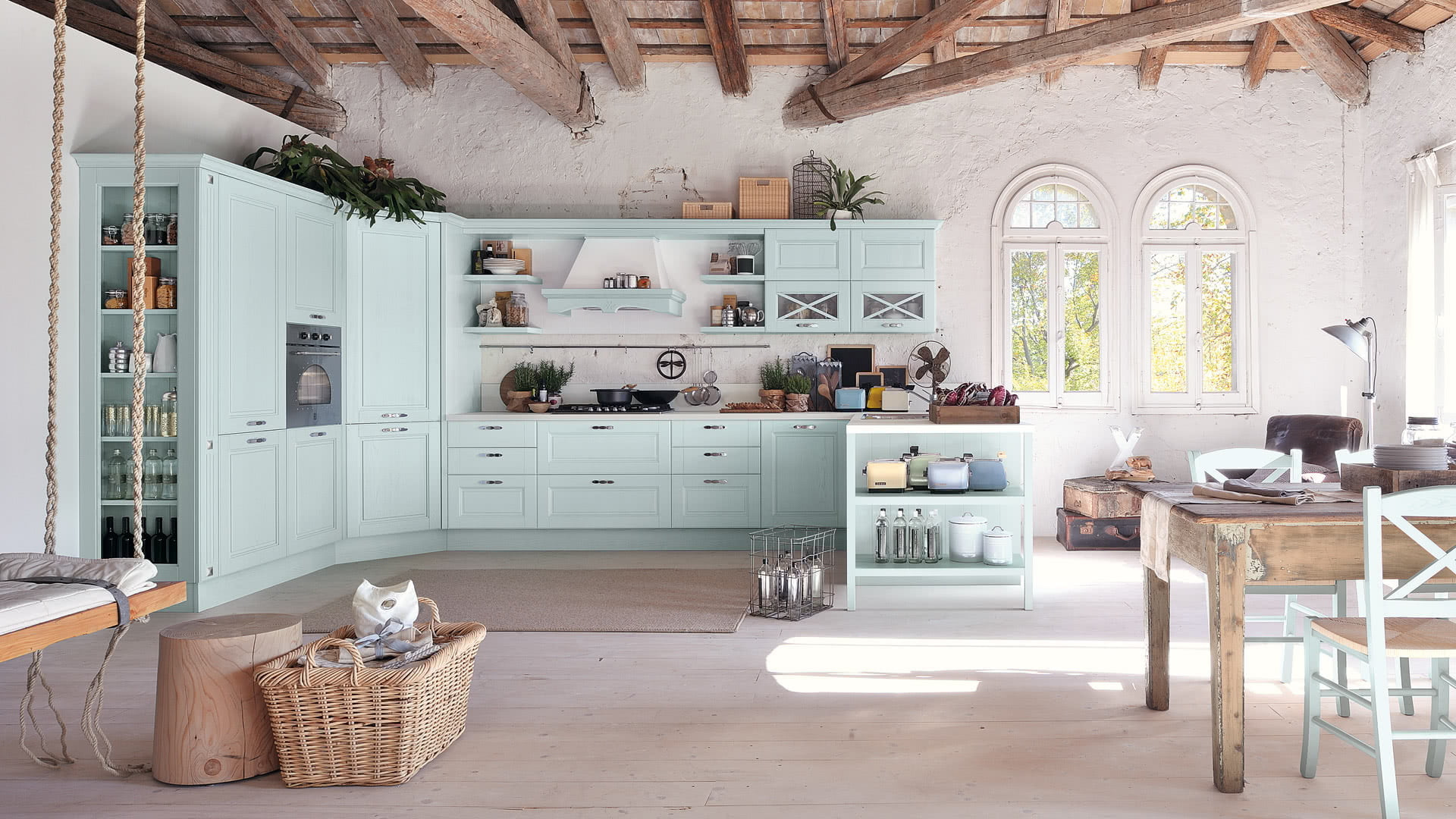 AGNESE Wood kitchen