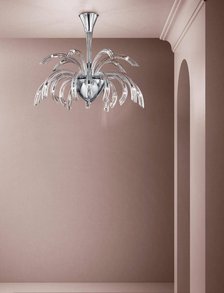 PHOENIX Glass chandelier