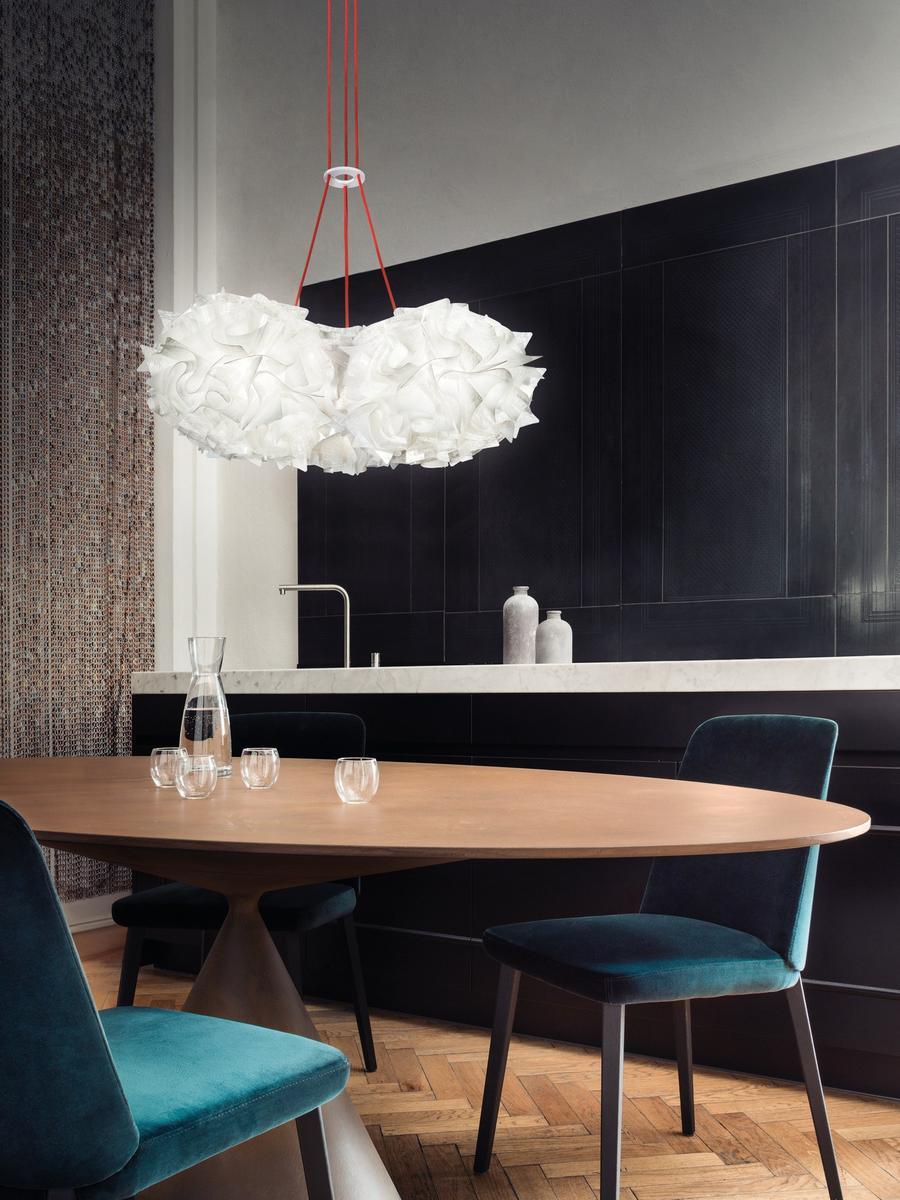 VELI MINI TRIO COUTURE LED Opalflex® pendant lamp