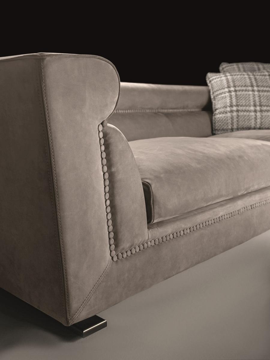 ANSEL Corner leather sofa