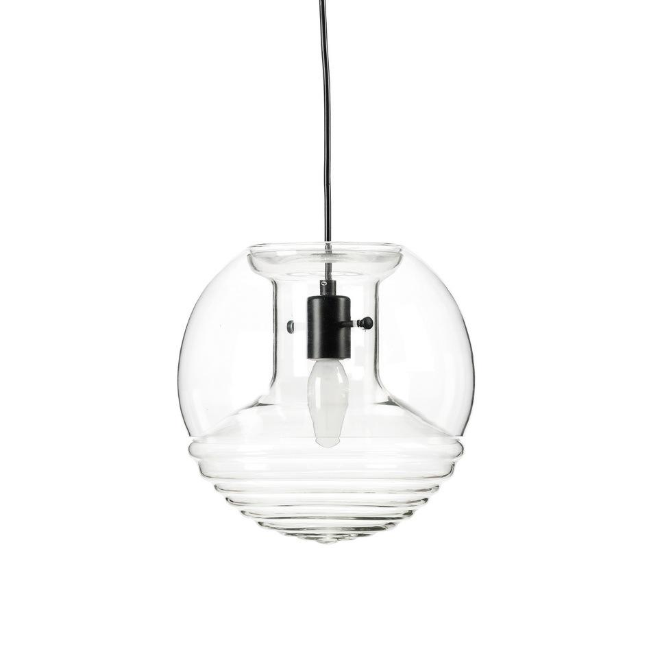 FLASK Glass pendant lamp in a contemporary style