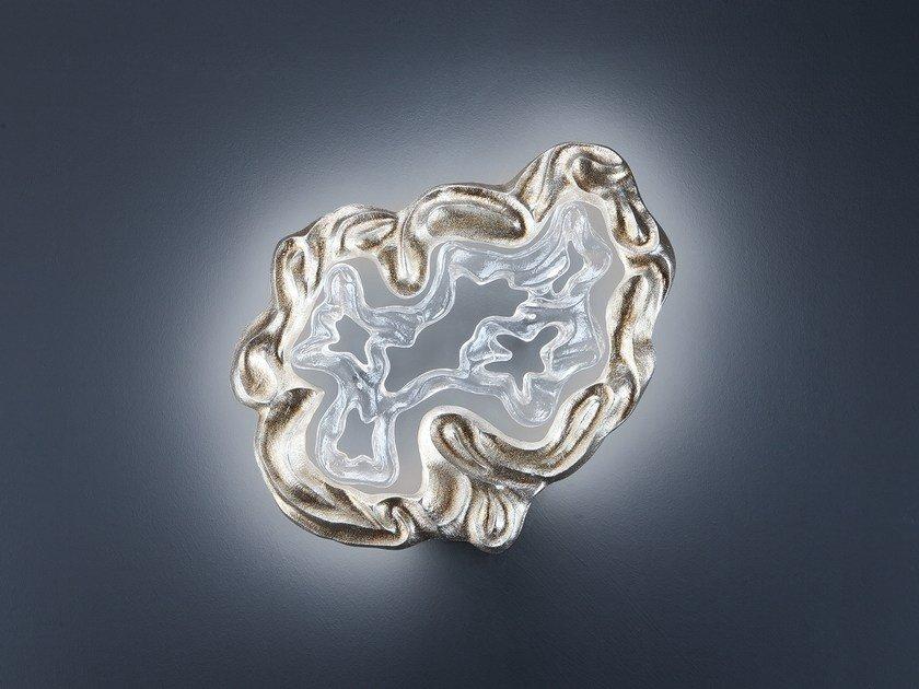 DALI AP1482 LED glass and aluminium wall light