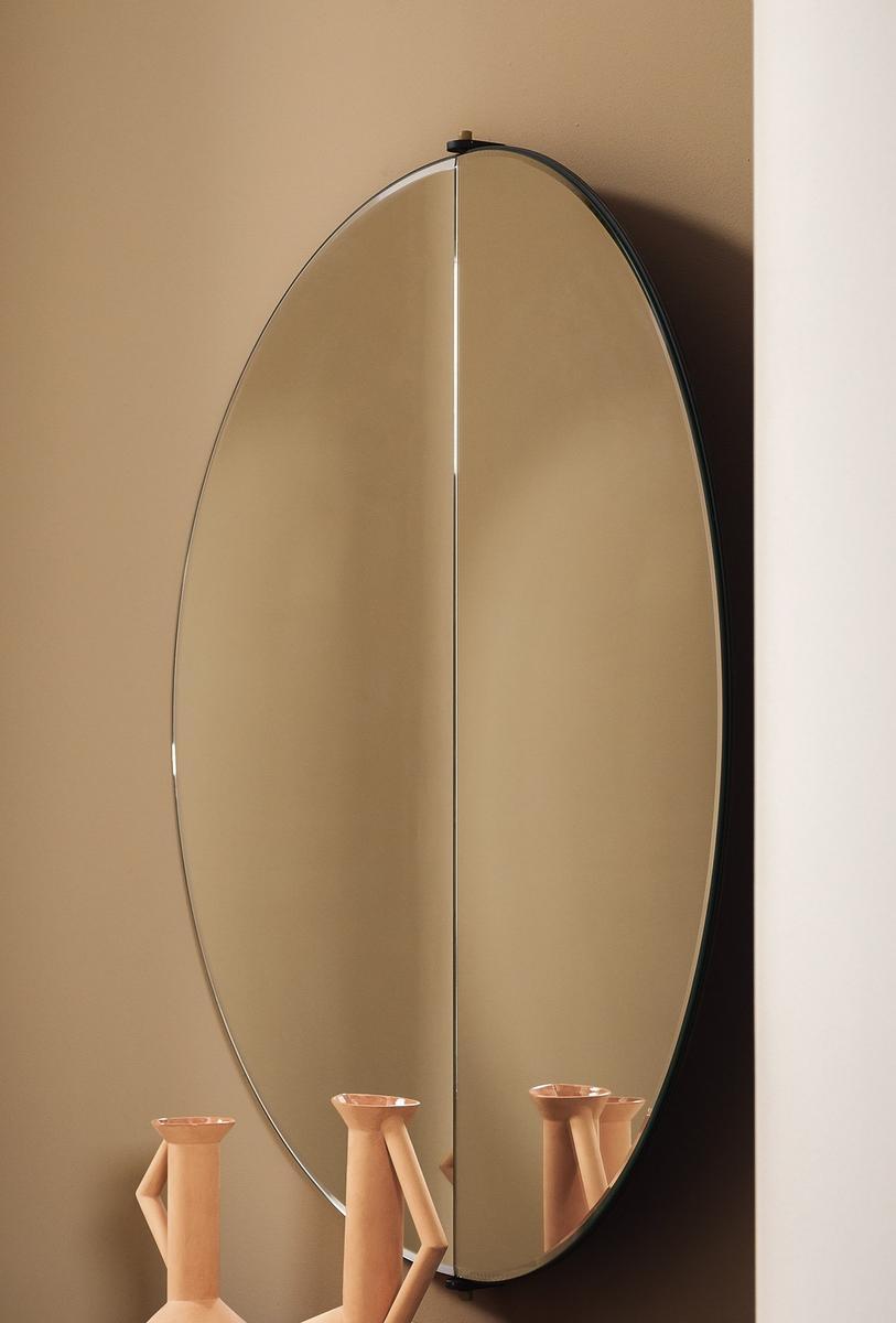 PERIS Swivel round wall-mounted mirror