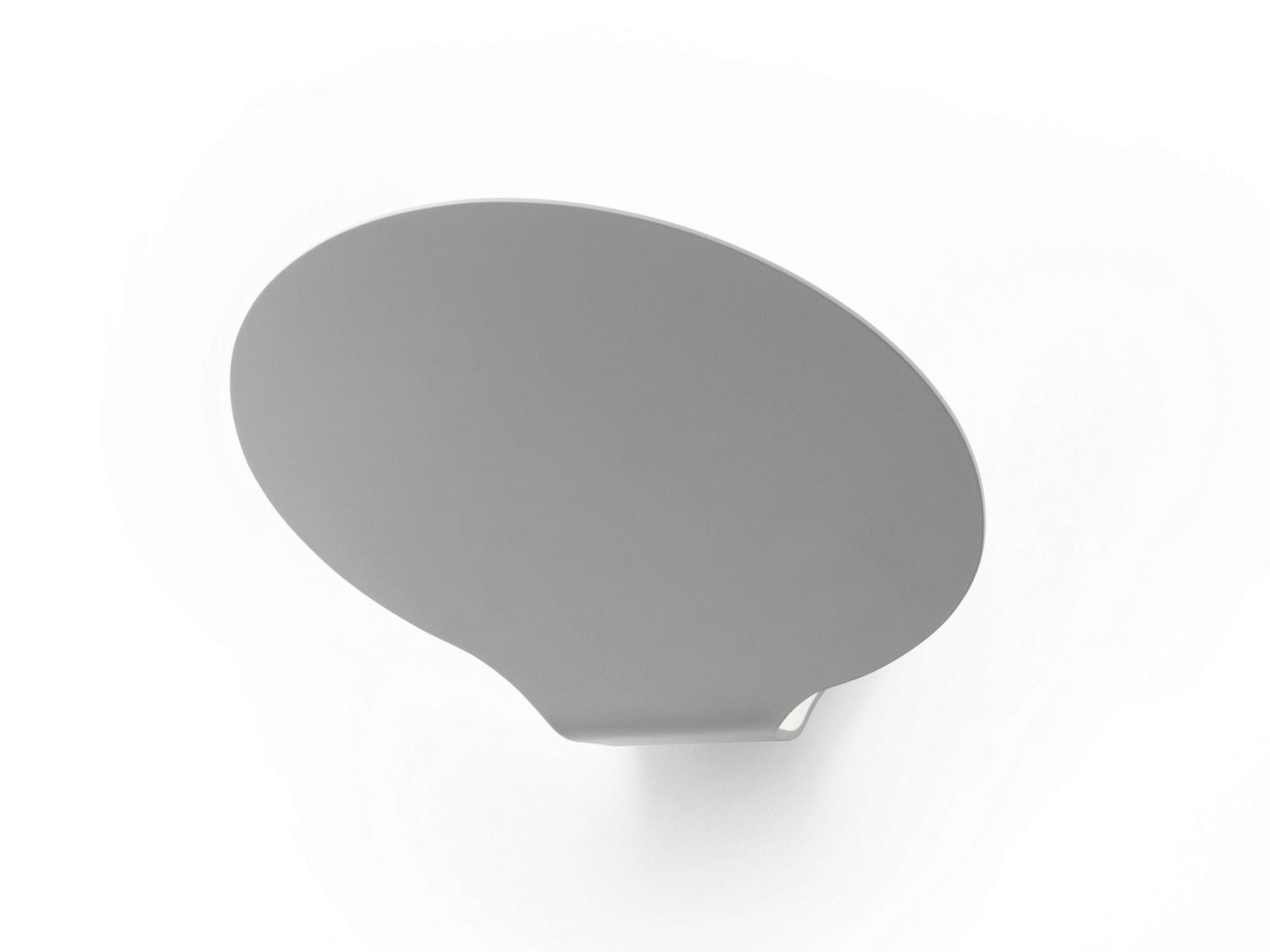 GLU LED aluminium wall lamp