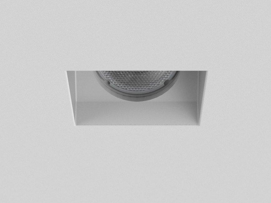 BLANCO 45 LED recessed plaster spotlight with dimmer