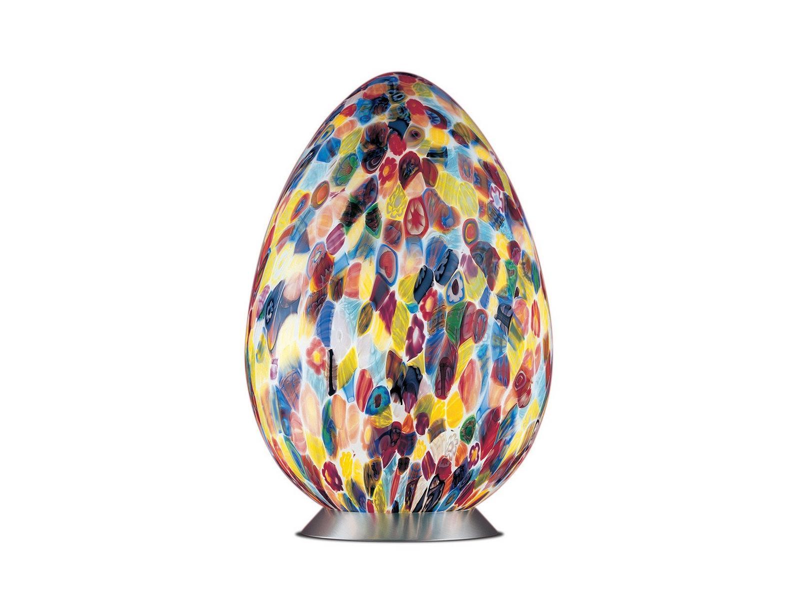 UOVO T46 LED blown glass table lamp