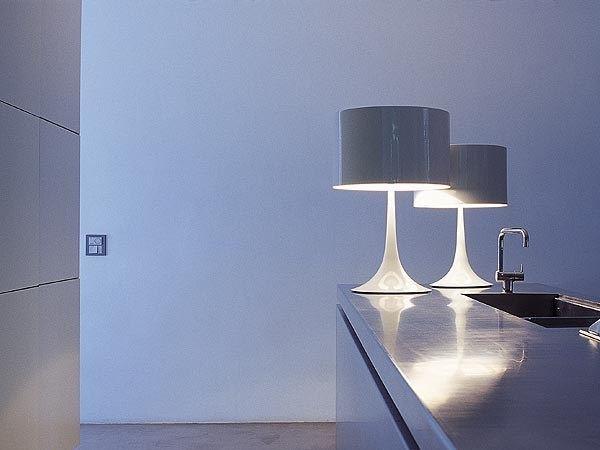 SPUN LIGHT T LED table lamp with dimmer