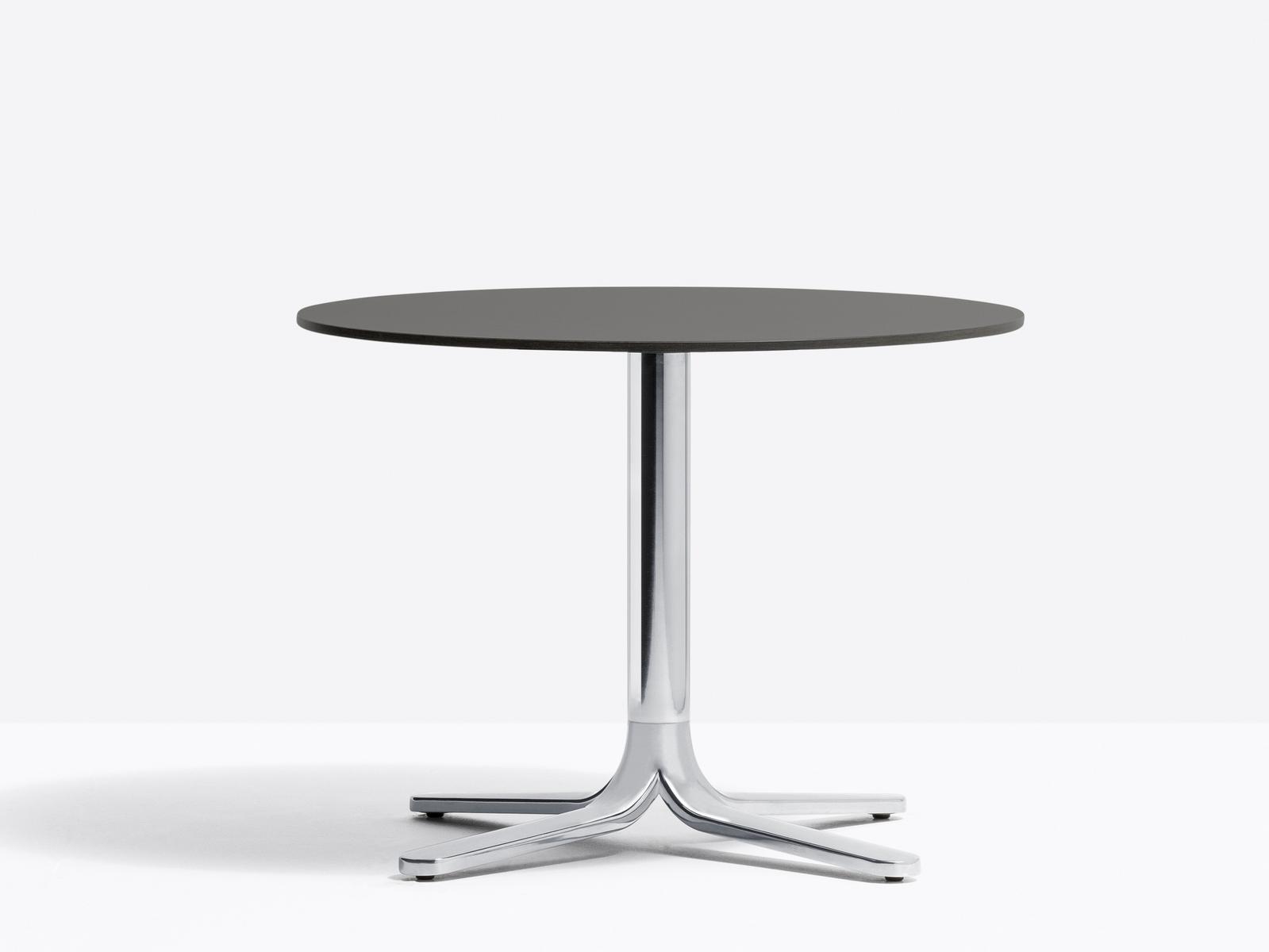 FLUXO 5463_H500 Round aluminium bistro side table