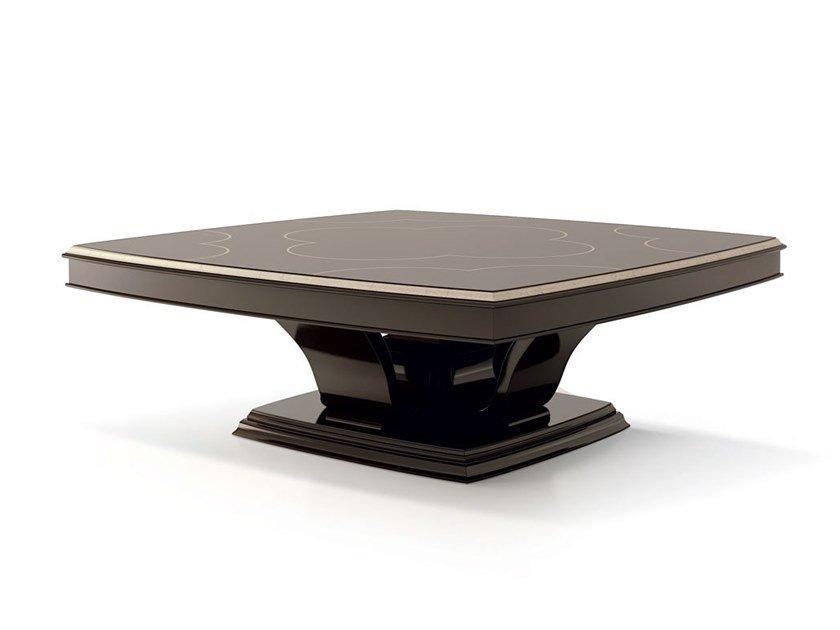 6238 Low wooden coffee table