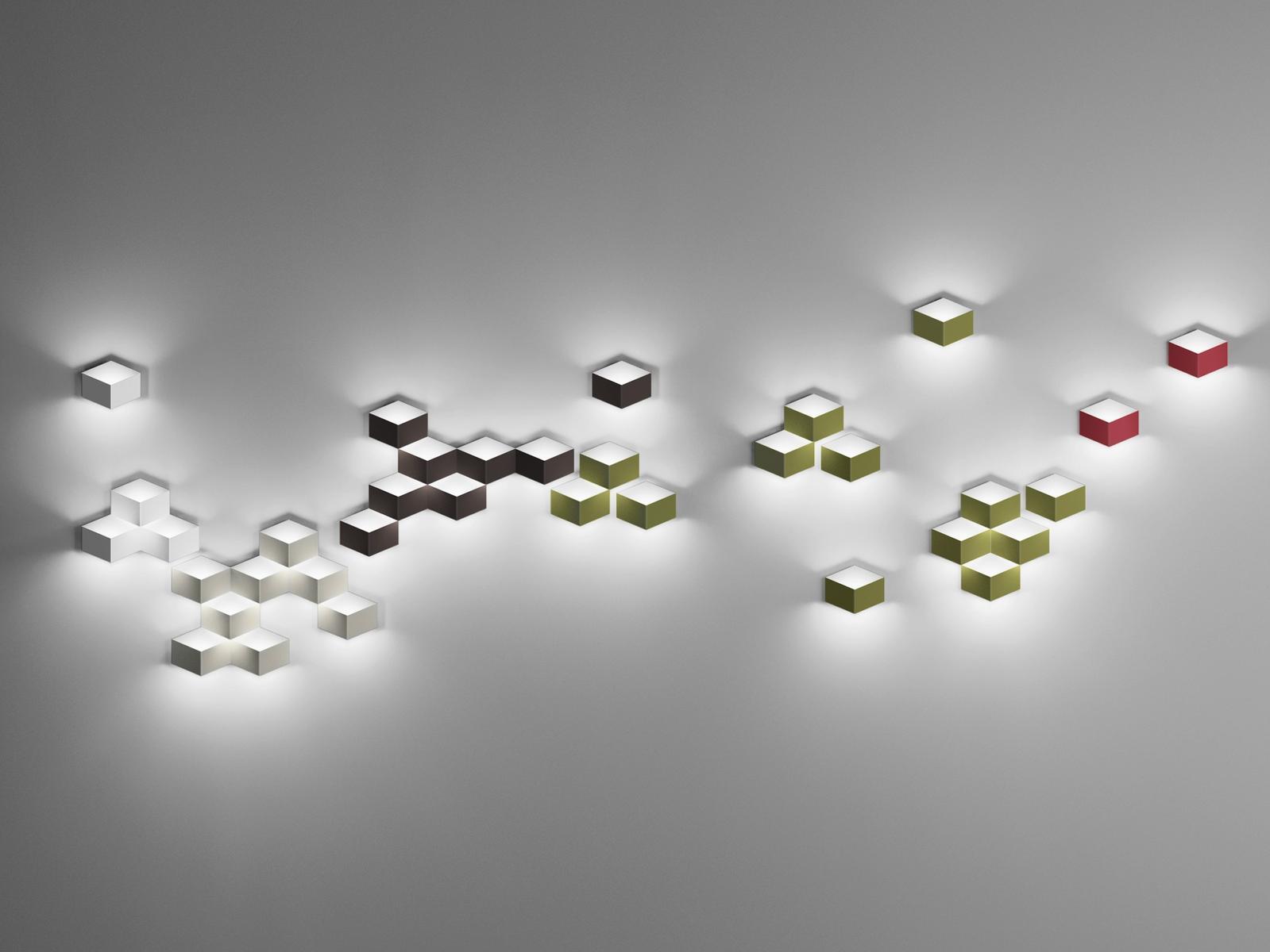 FOLD SURFACE LED aluminium wall light