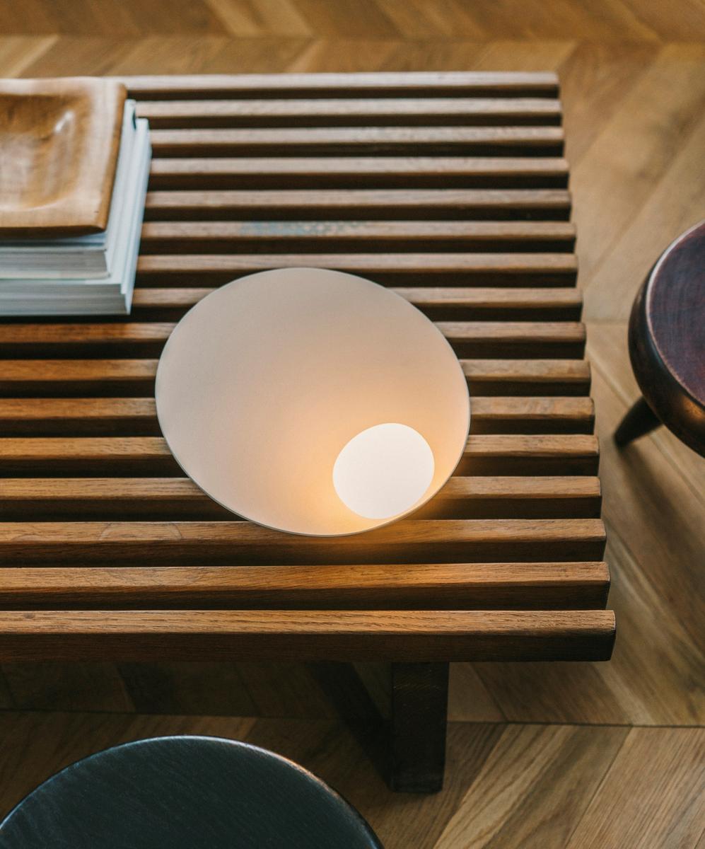 MUSA LED blown glass table lamp MUSA LED blown glass table lamp