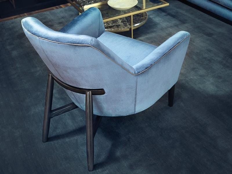 EVE Velvet armchair