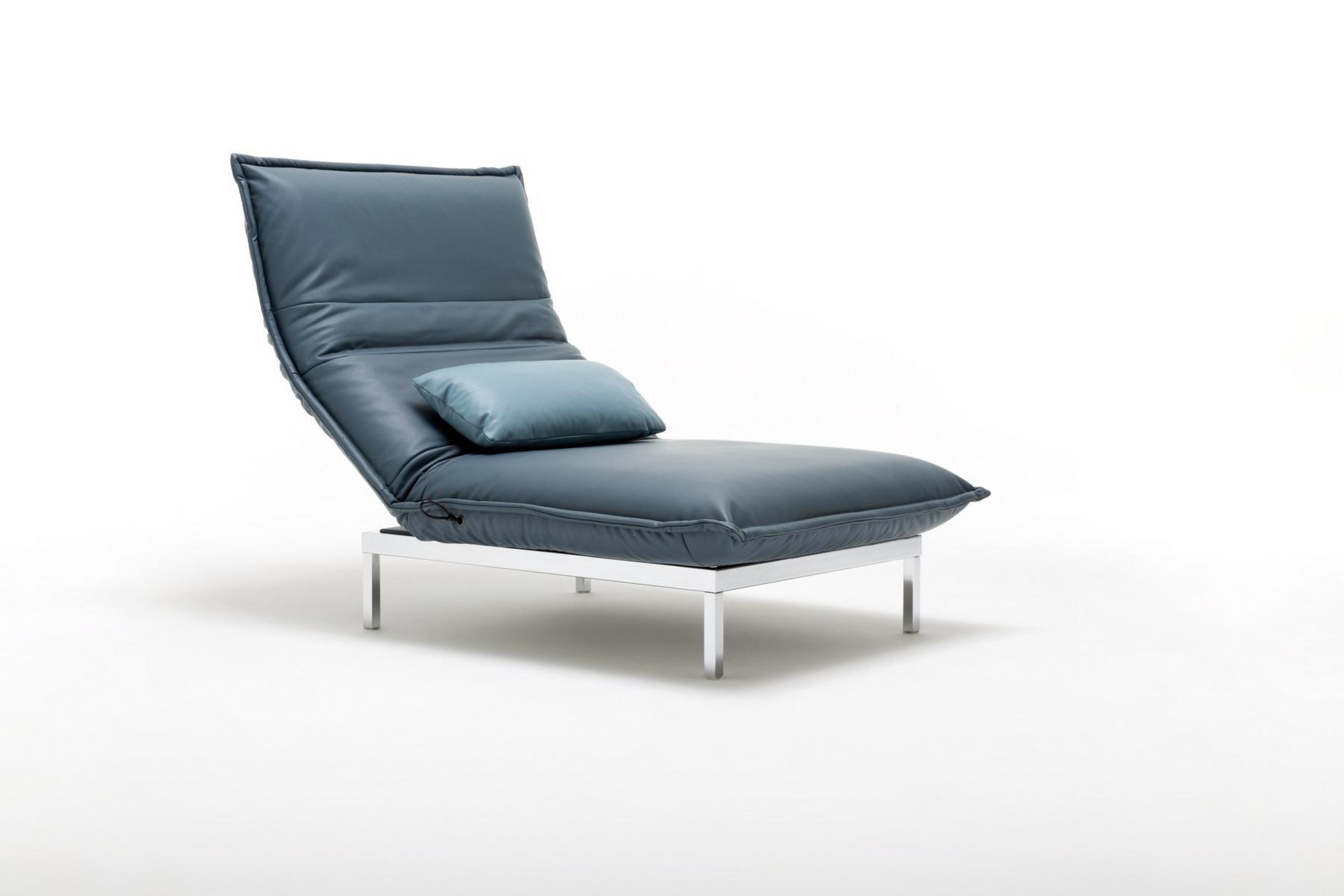 340 NOVA Leather Chaise longue