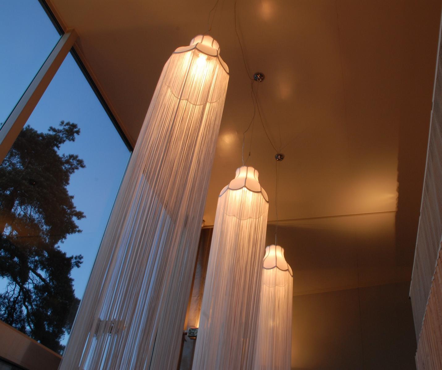 FRANJE Fabric pendant lamp