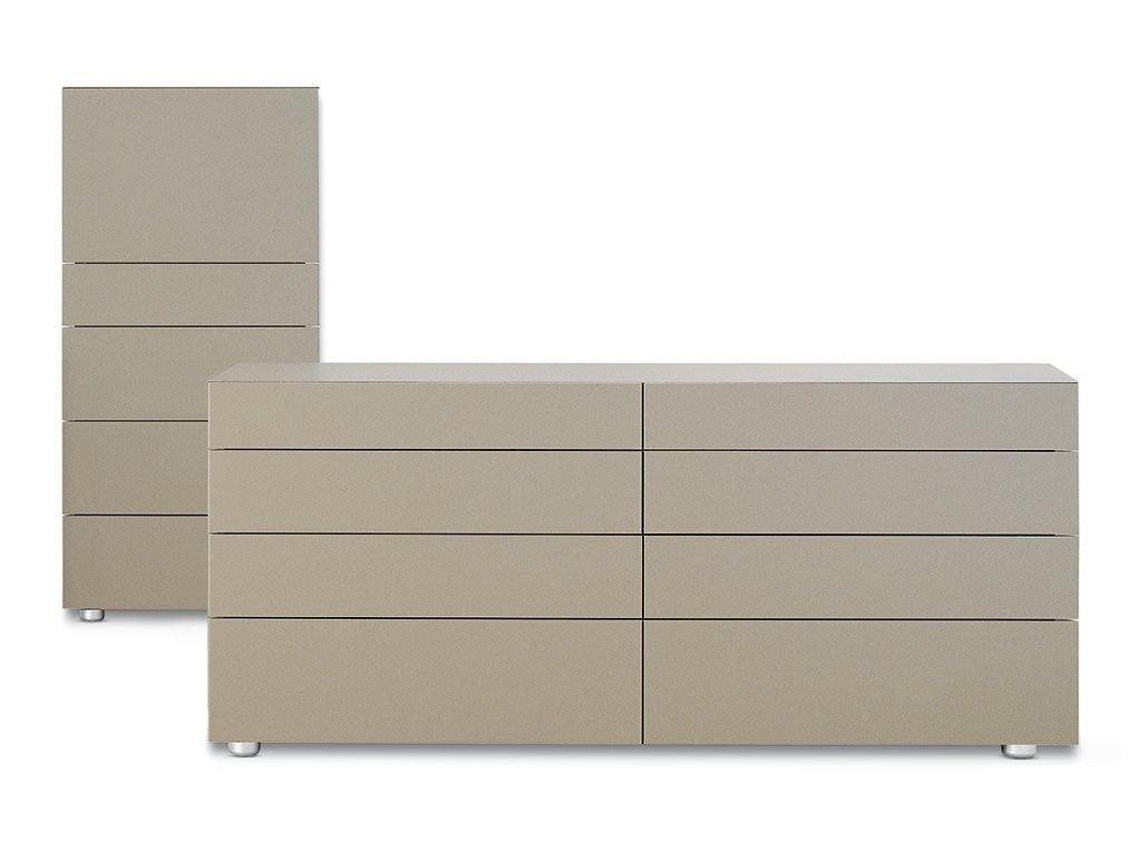 ABBINABILI Wooden chest of drawers