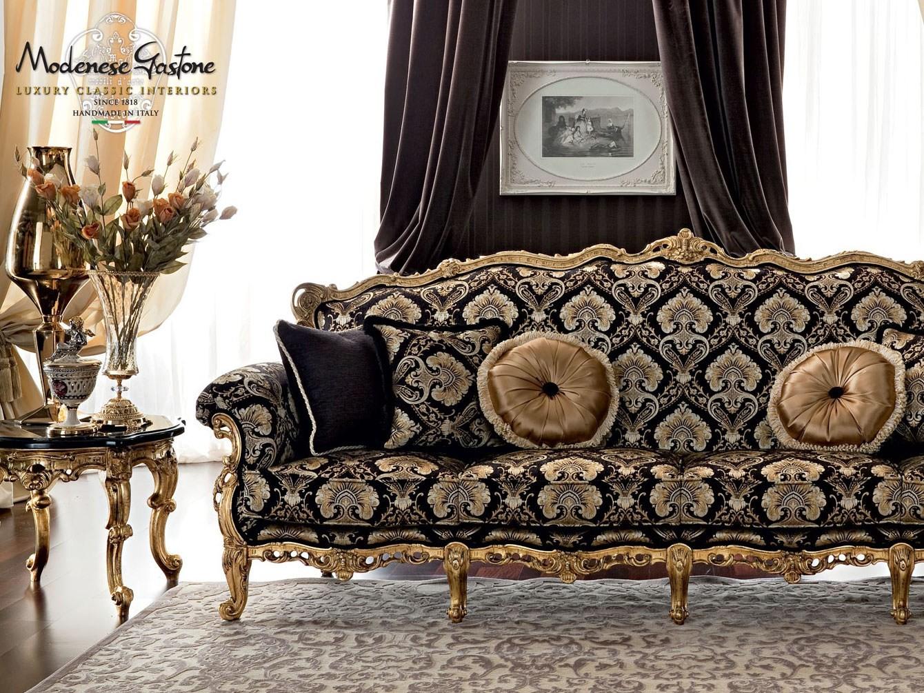 12414 4 seater fabric sofa