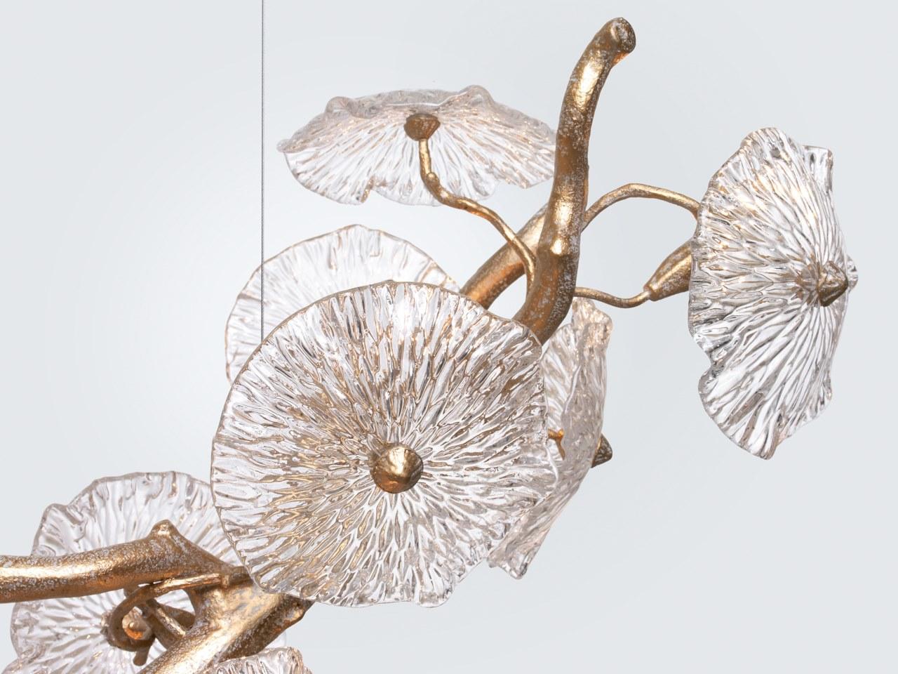 NENUFAR CT3377/12 Handmade bronze pendant lamp