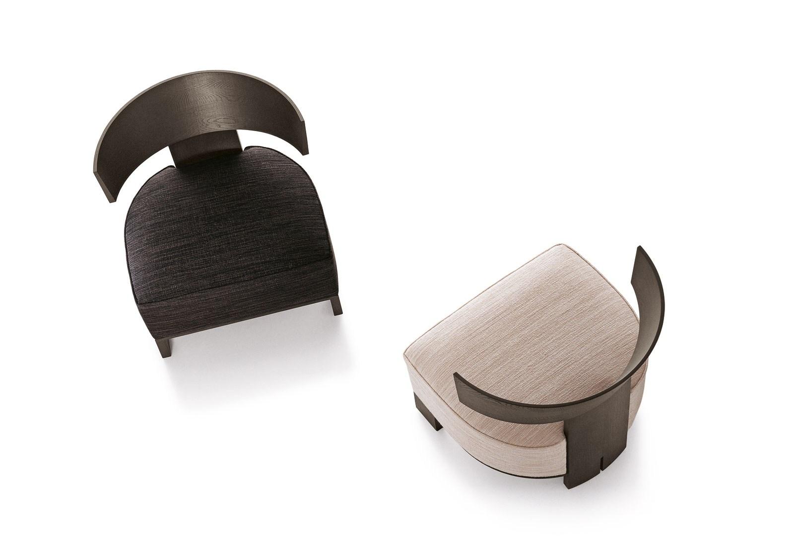 CLIPPER Upholstered fabric easy chair