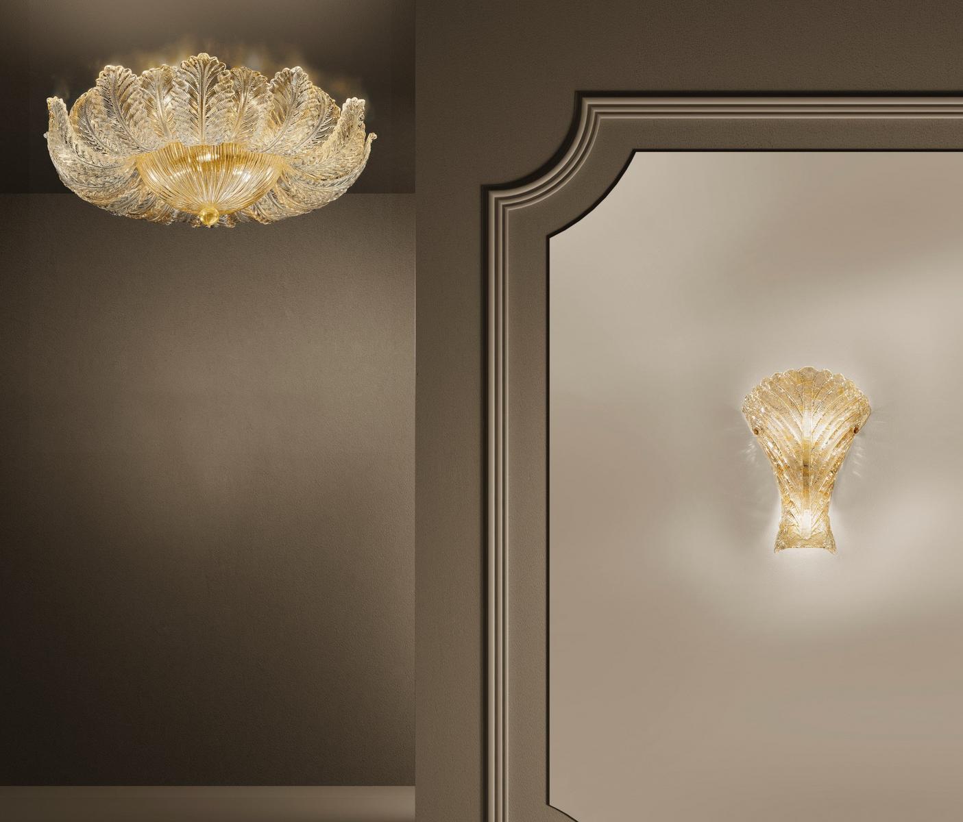 LOREDAN Glass wall light