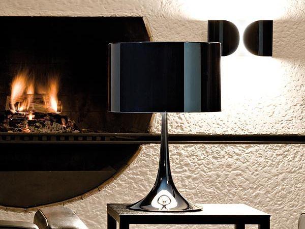 SPUN LIGHT T LED table lamp with dimmer