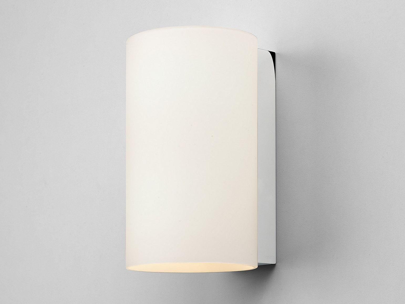 CYL 200 Glass and steel wall light