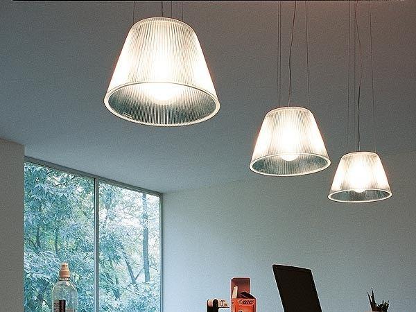 ROMEO MOON S Glass pendant lamp