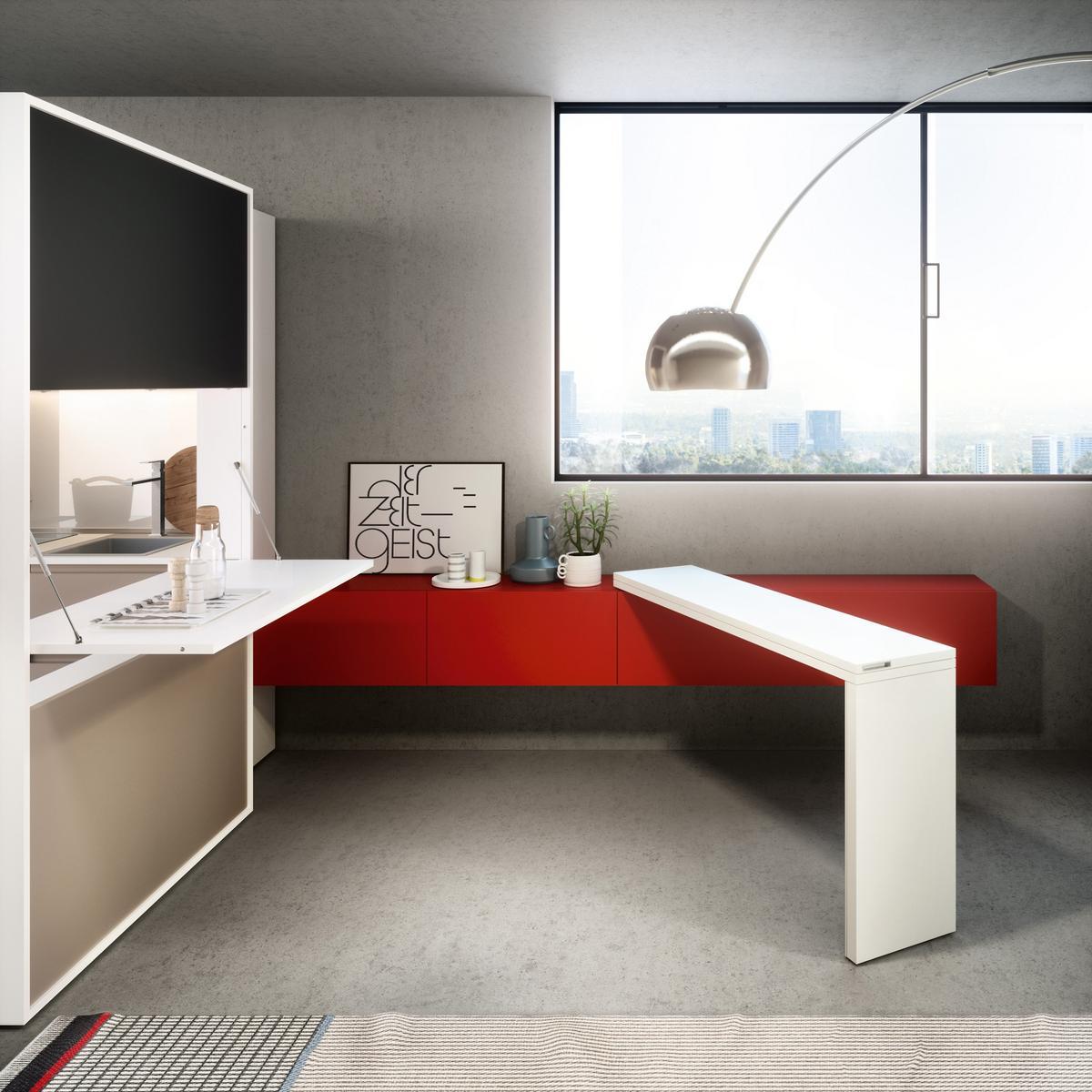 GIRÒ Extending rectangular table