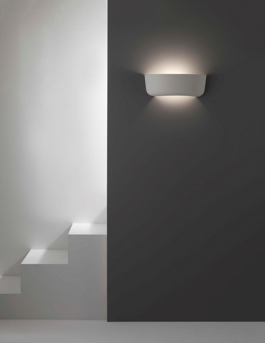 GOSFORD LED ceramic wall lamp with dimmer