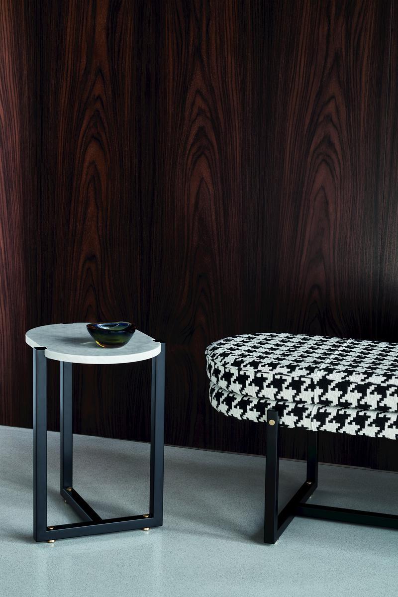 SIGMUND Oval marble coffee table