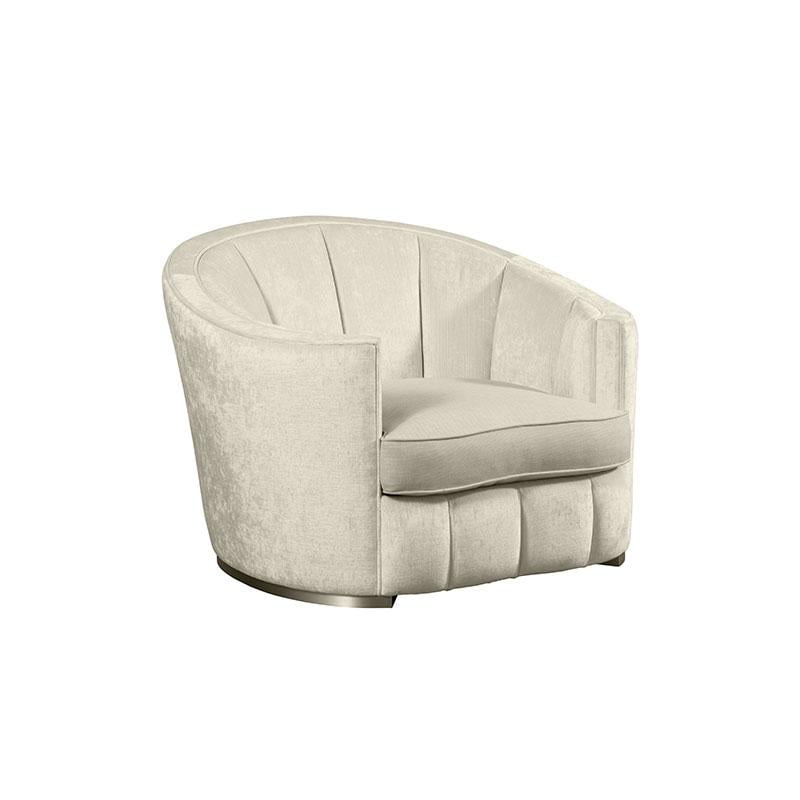 ELIODORO Curved velvet sofa
