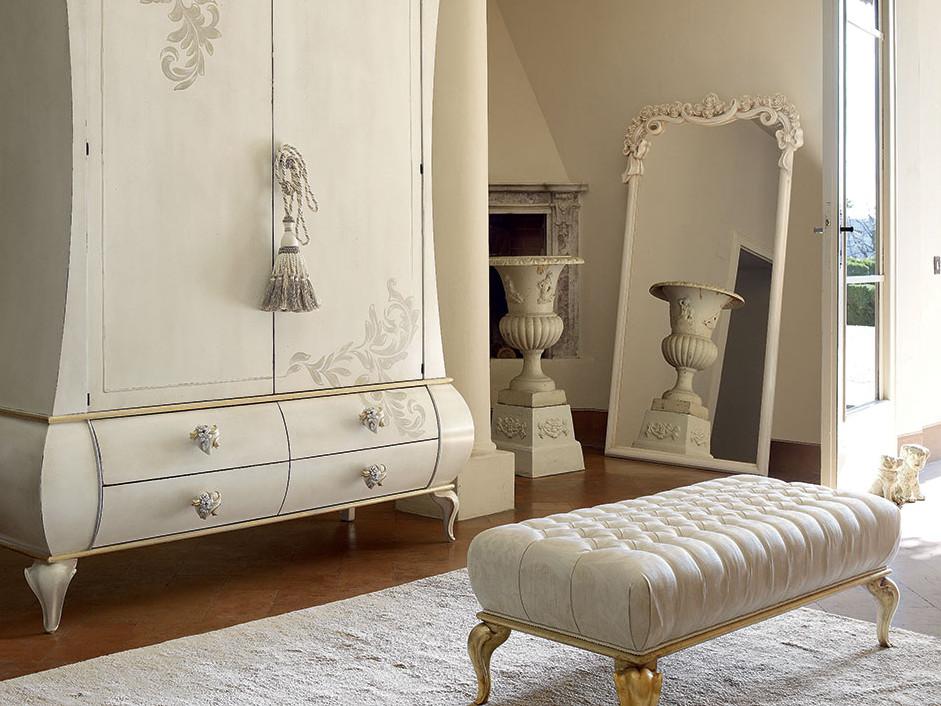 VITTORIA Tufted upholstered bench