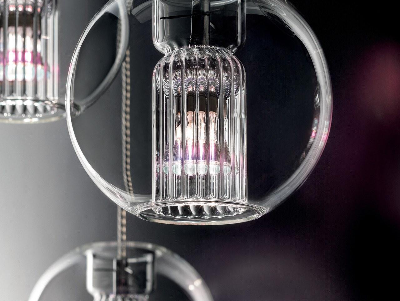 FAIRY S LED Borosilicate glass pendant lamp