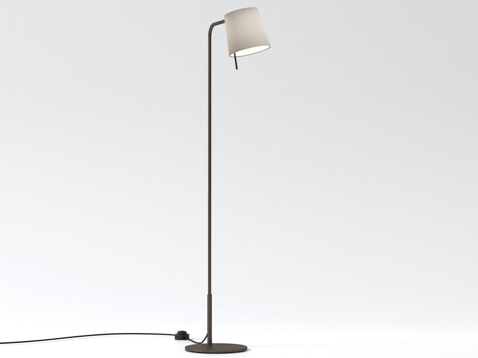MITSU Contemporary style LED direct light adjustable metal floor lamp