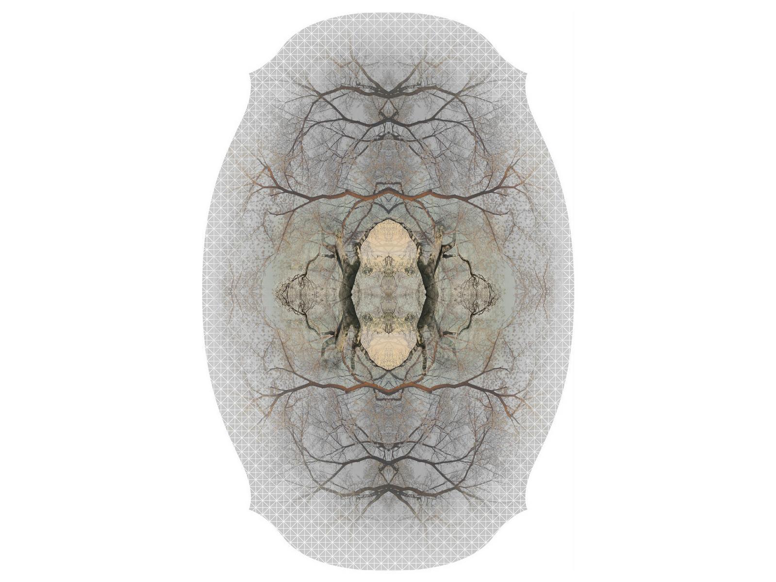 DIAMOND TREE Patterned rug
