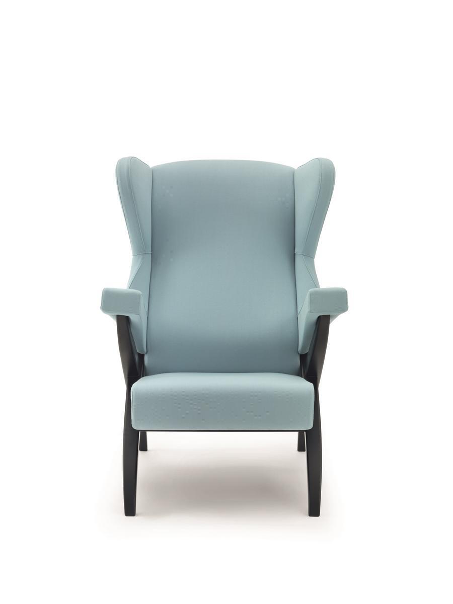 FIORENZA Fabric armchair with armrests